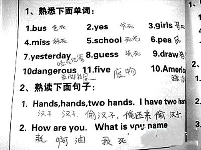 汉语一部普通的《新华字典》所收单字(含繁体 中文的英语单词怎么写?