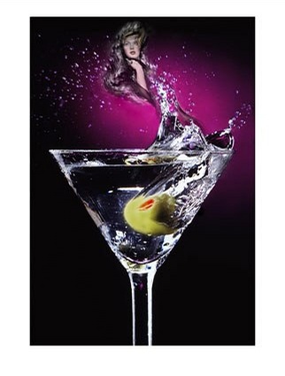 寻找经典dry martini(马天尼鸡尾酒)图片