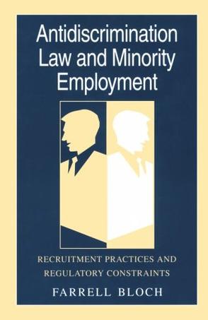 antidiscrimination law and minority employment