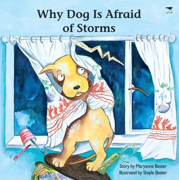 why dog is afraid of storms