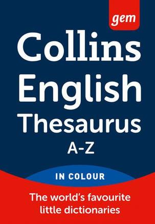 collins gem english thesaurus