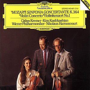 mozart: sinfonia concertante k. 364 / violin concerto no. 1