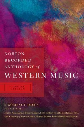 norton recorded anthology of western music