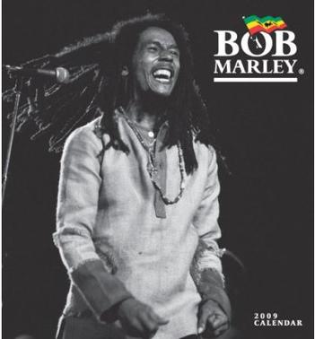 bob marley calendar