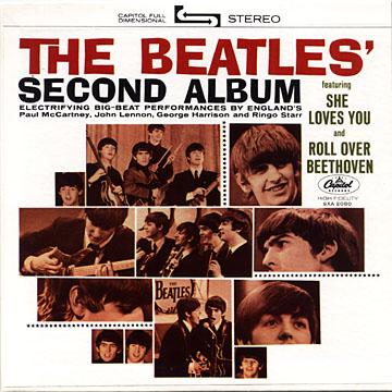 the beatles" second album
