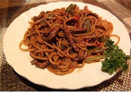 黑椒牛柳意面