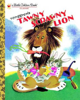 tawny scrawny lion