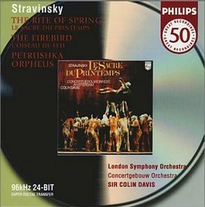 stravinsky:petrushka; the firebird; the rite of spring; orpheus