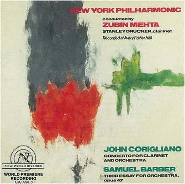 barber clarinet concerto corigliano essay john orchestra samuel third barber clarinet concerto corigliano essay john orchestra samuel third