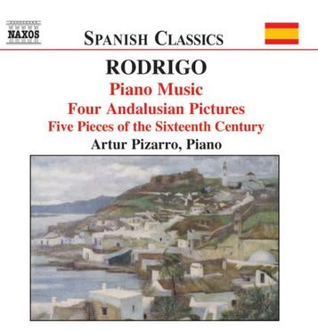 rodrigo: piano music: four andalusian pictures, f