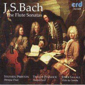 bach: the flute sonatas by stephen preston / trevor pinnock