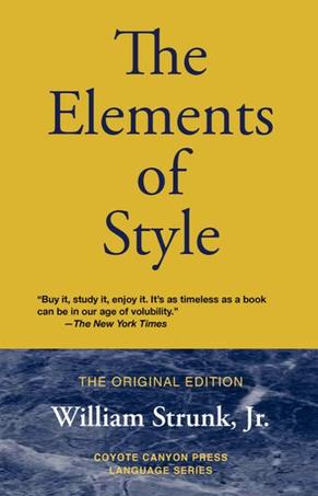 the elements of style