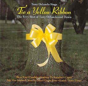 a yellow ribbon