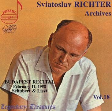 sviatoslav richter archives vol.18-budapest recital 1958