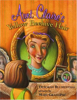 aunt claire"s yellow beehive hair