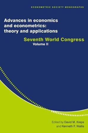 advances in economics and econometrics