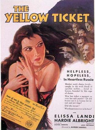 黄皮护照 the yellow ticket