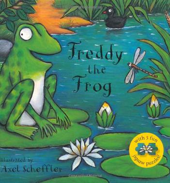 freddy the frog jigsaw book