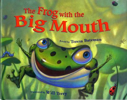 the frog with the big mouth