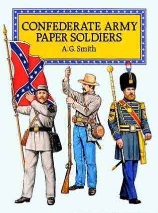 confederate army paper soldiers