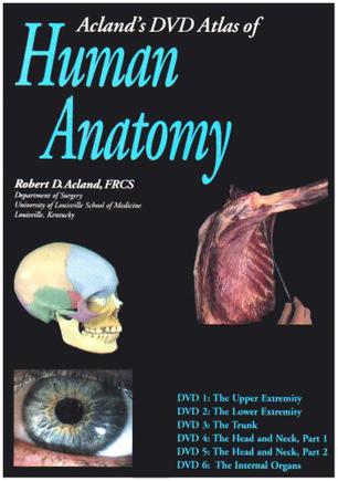 acland's atlas of human anatomy dvd's