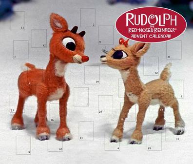 rudolph the red nosed reindeer advent calendar