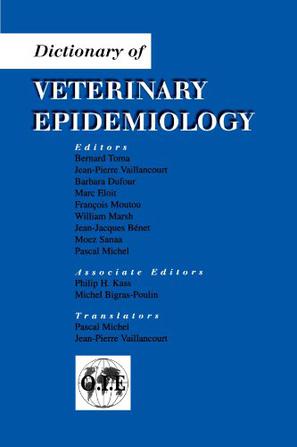 dictionary of veterinary epidemiology