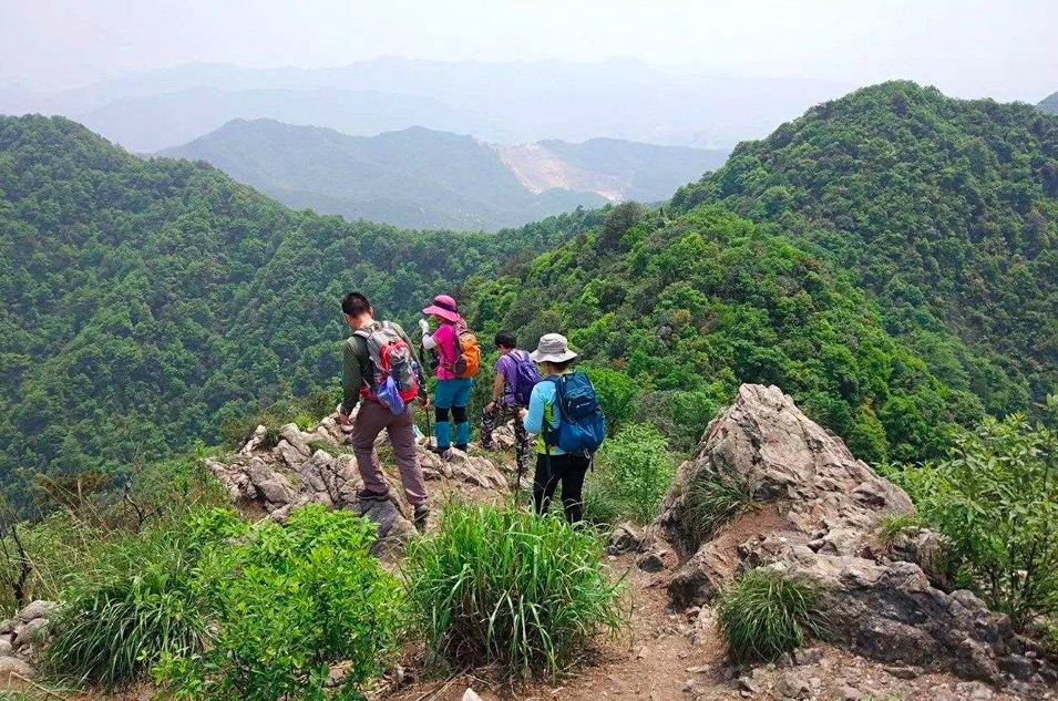 5月12日 |徒步杭州最美山脊线午潮山,穿越白龙潭大氧吧,1日户外徒步