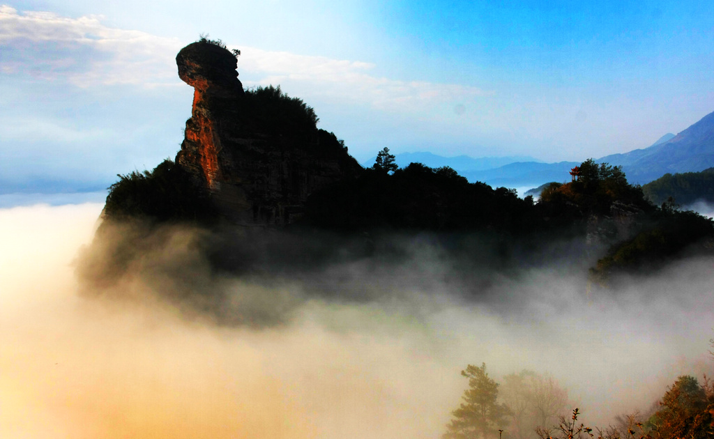 征战华南第一峰—猫儿山(抢苹果6)