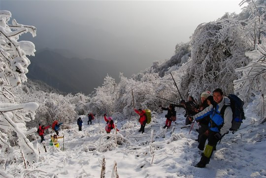 元旦徒步赵公山