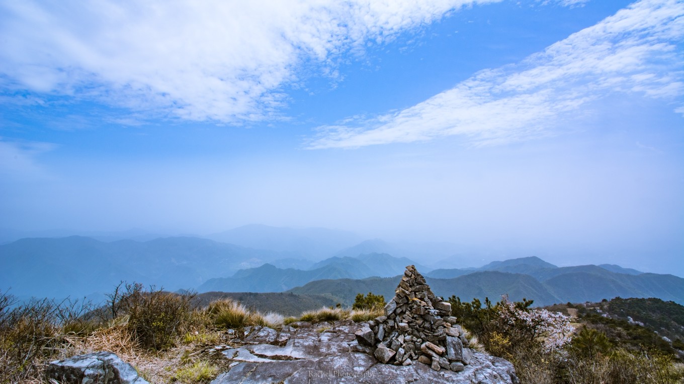 2-10.4天目山"七尖"穿越·冲顶主峰龙王山,丛林穿越,傲视天目七峰