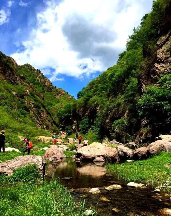 原始静谧 野狼谷(九龙大峡谷)山清水秀纯天然 户外徒步爬山