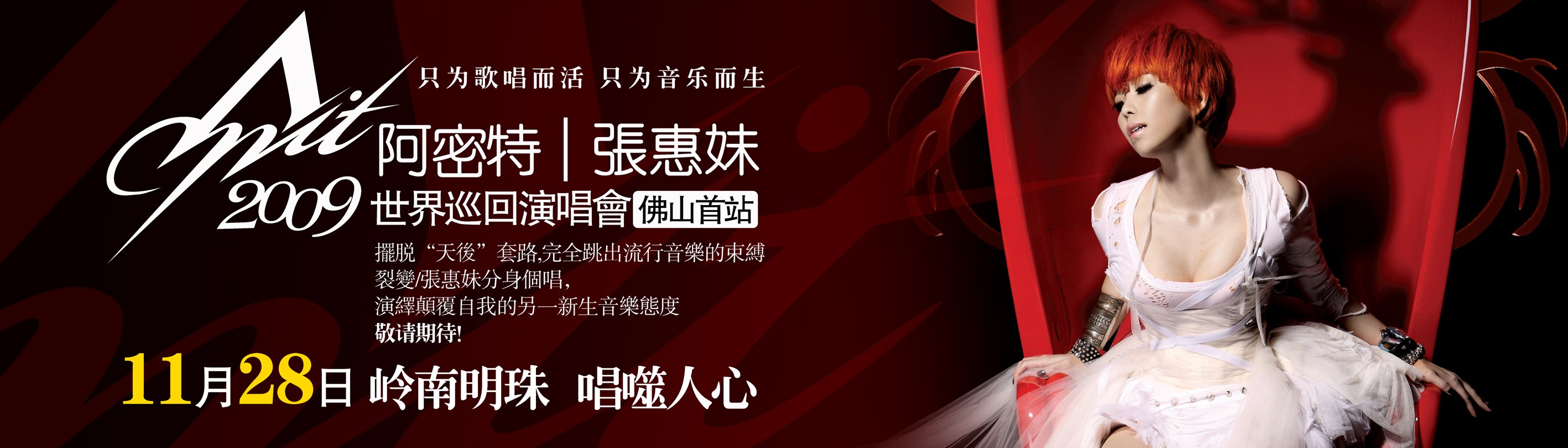 2009张惠妹"阿密特"全国巡回演唱会—佛山站
