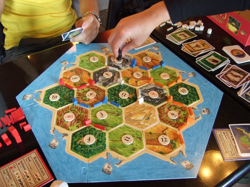 深圳非常桌游策略游戏专场欢聚卡坦岛catan