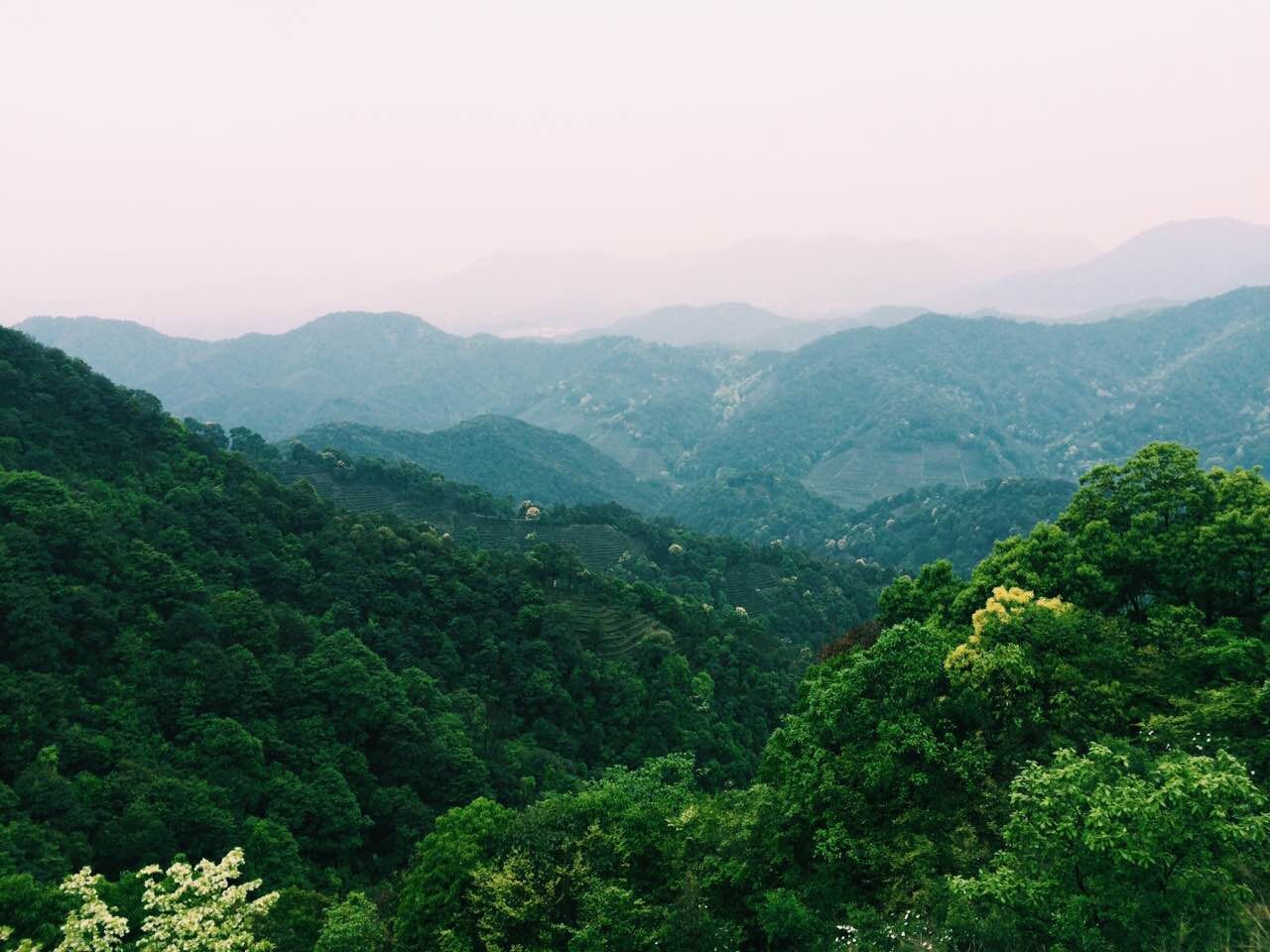 徒步西湖群山标毅路线