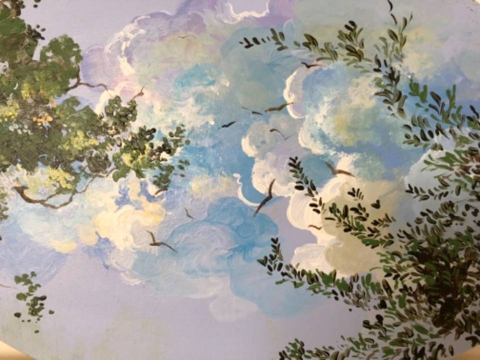 初夏之云 | 丙烯(40x50cm)