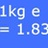 一公斤电子