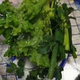 干豆腐卷大葱