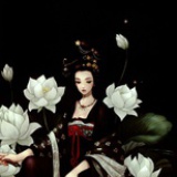 淡茶残墨