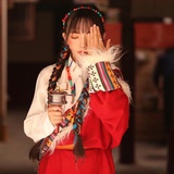 卖山药的小姑娘