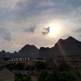 雨中彩虹