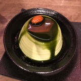 抹茶杏仁豆腐