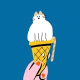 冰激凌猫