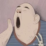 一个大哈欠