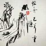 槐塘倒影