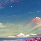 淡淡的