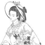 月亮半个大