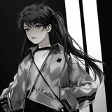 头发乱了。