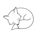 酣睡的火狐狸
