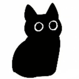 黑猫眼白是紫色